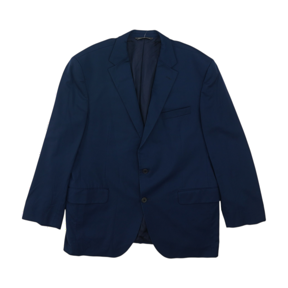 Navy Solid Suit Jacket