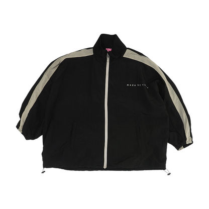 Black Solid Active Jacket