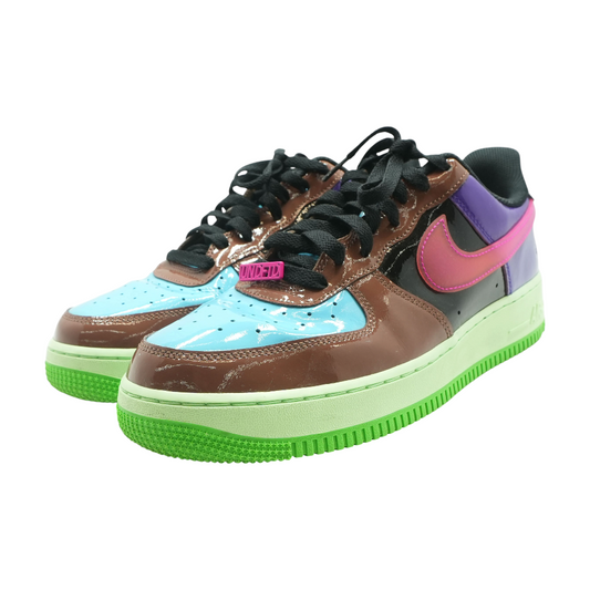 Undefeated Multi-Patent Pink Prime Air Force 1 Low SP Low-Top Athletic Shoes