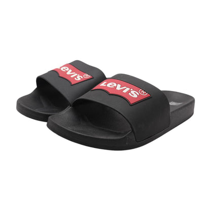 Batwing Black Athletic Slide Athletic Shoes