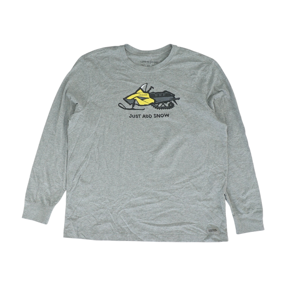 Gray Solid T-Shirt