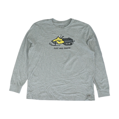Gray Solid T-Shirt