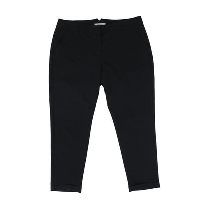 Black Solid Dress Pants