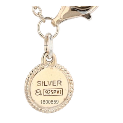 Sterling Silver Quartz Pendant Necklace