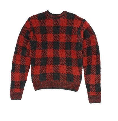 Red Check Pullover