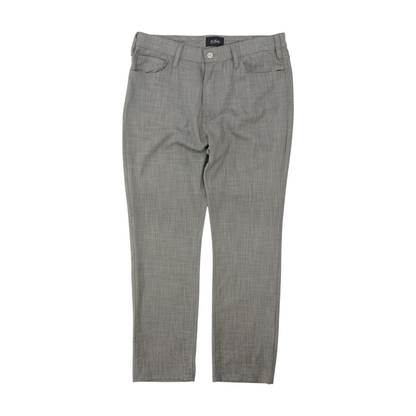 Gray Straight Pants