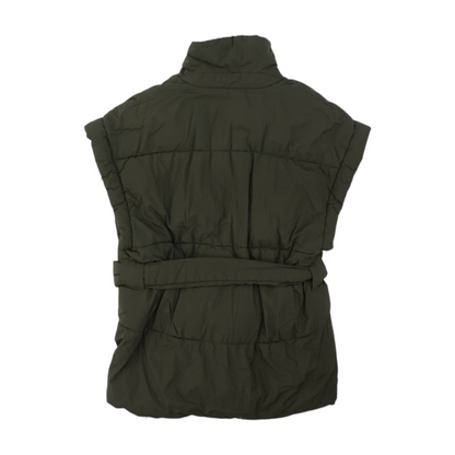 Gray Solid Vest