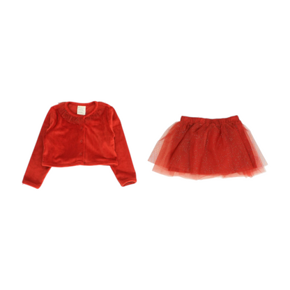 Red Long Sleeve Set
