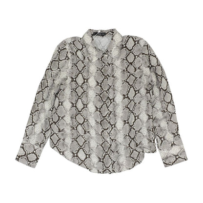 Multi Animal Print Button Down
