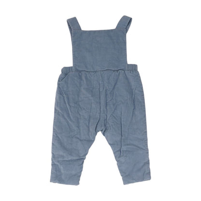 Blue Solid Overalls