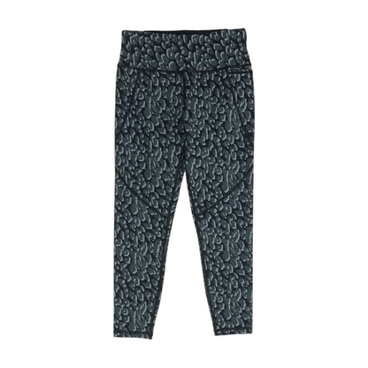 Black Animal Print Active Leggings