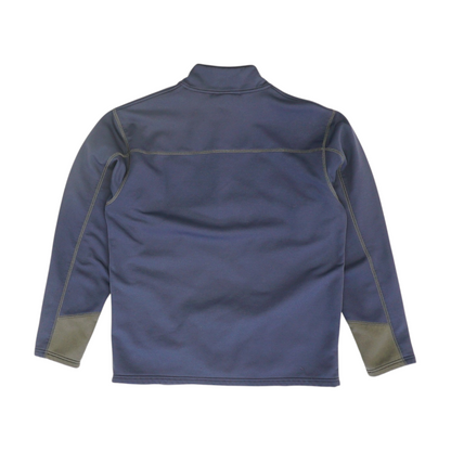 Navy Solid 1/4 Zip Pullover