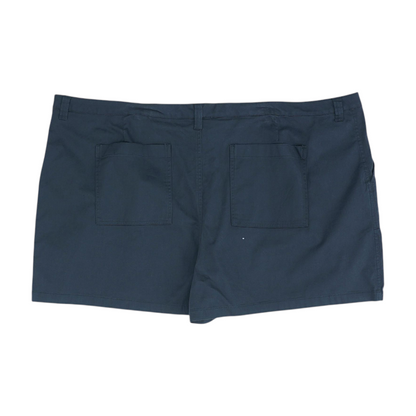 Gray Plus Solid Chino Shorts
