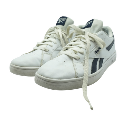 White Low-Top Athletic Shoes