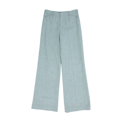 Vintage Gray Wool and Cashmere Pants