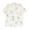 Tan Tropical Short Sleeve Button Down