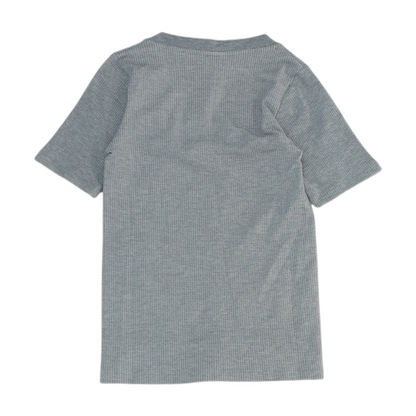 Gray Striped Active T-Shirt