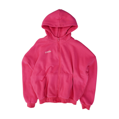 Pink Solid Active Jacket