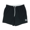 Black Color Block Swim Bottom