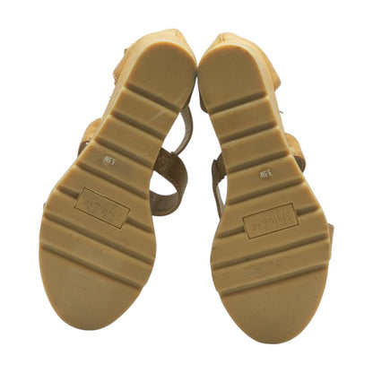 Tan Wedge Heels