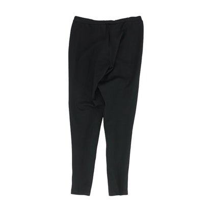 Black Solid Pants