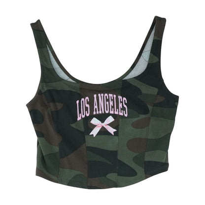 Green Camo Tank T-Shirt
