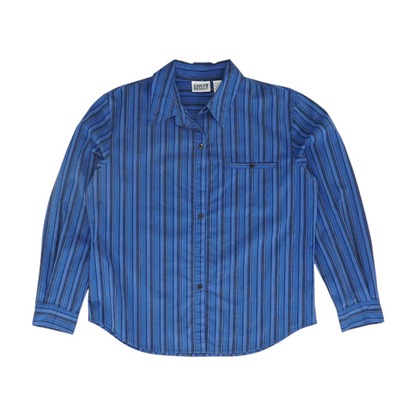 Blue Striped Button Down