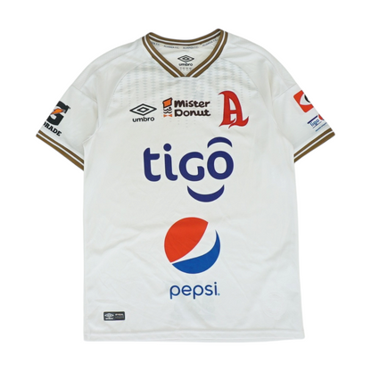 Men's White Alianza Football Club Short Sleeve Jersey
