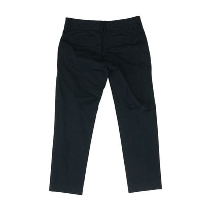 Black Solid Chino Pants