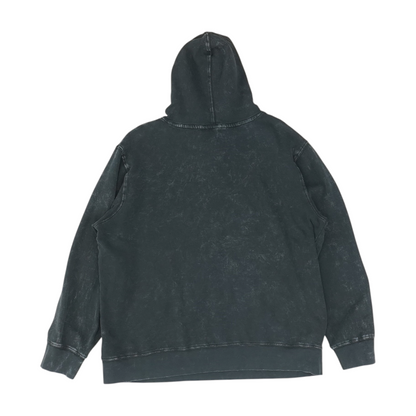 Black Striped Hoodie Pullover
