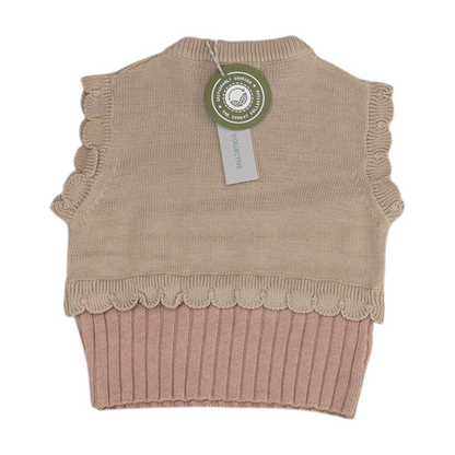 Tan Vest Sweater