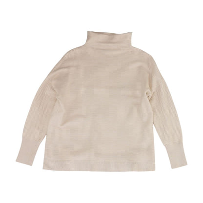 Beige Mockneck Sweater