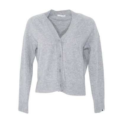Gray Cardigan Sweater