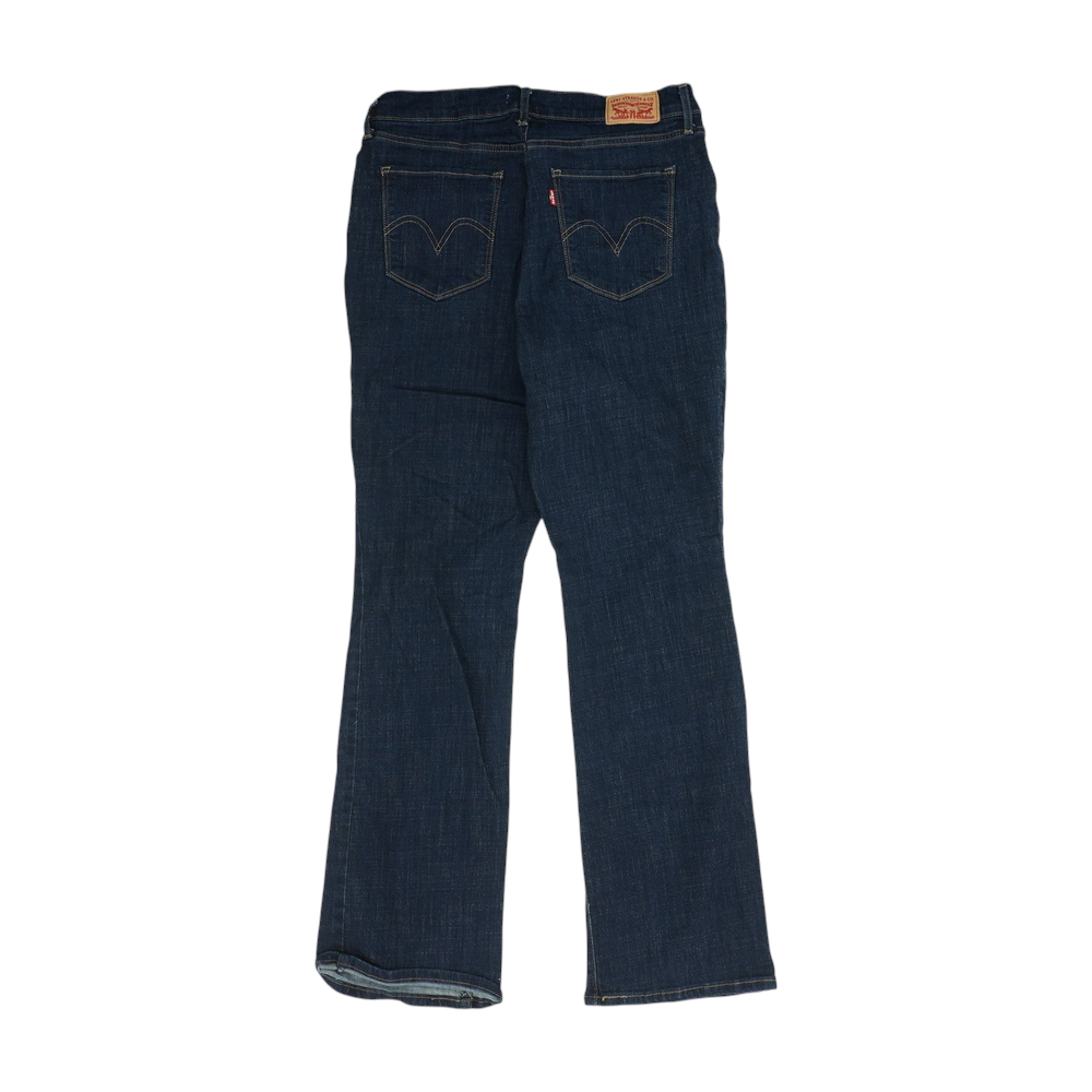 Blue Bootcut Jeans