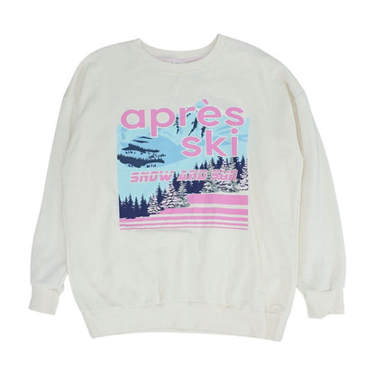 Ivory Graphic Sweatshirt