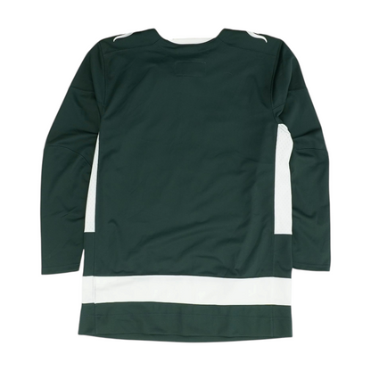 Men's Green Michigan State Spartans Long Sleeve Jersey