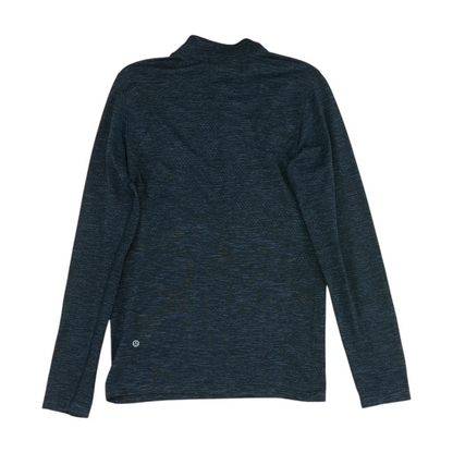 Navy Solid 1/4 Zip Pullover