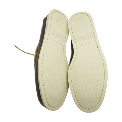 Brown Lace-Up Casual Shoes