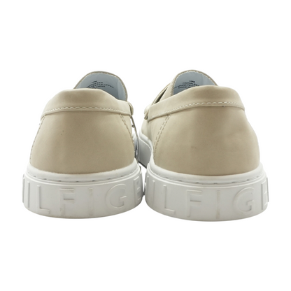 Beige Slip-On Flats
