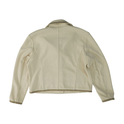 Ivory Solid Jacket