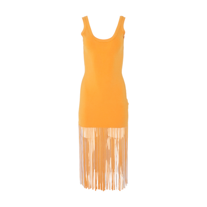 Orange Mini Dress