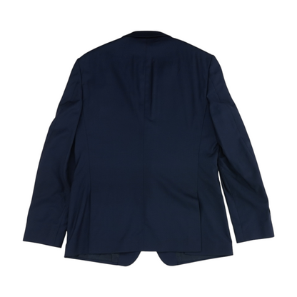 Navy Solid Suit Jacket