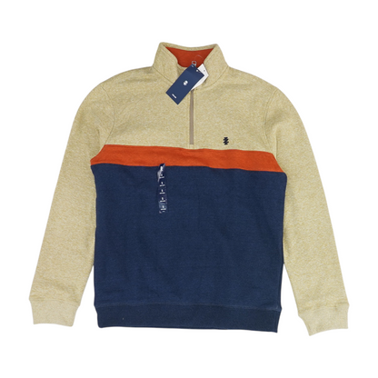Multi Color Block 1/4 Zip Pullover