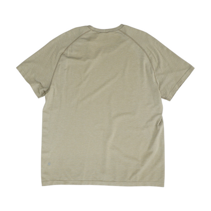 Khaki Solid Active T-Shirt