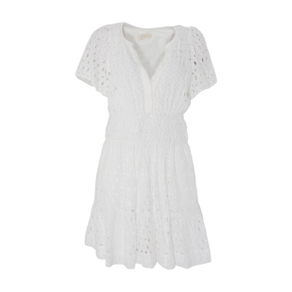 Anthropologie White Mini Dress – Image 1