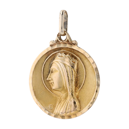 18K Yellow Gold Pendant