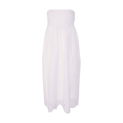 White Midi Dress