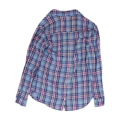 Blue Plaid Button Down