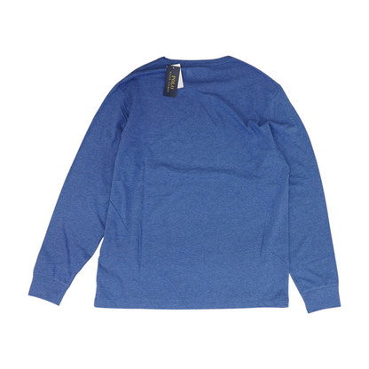 Blue Solid T-Shirt