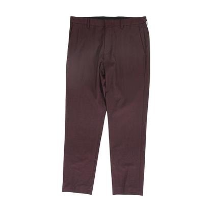 Maroon Slim Pants